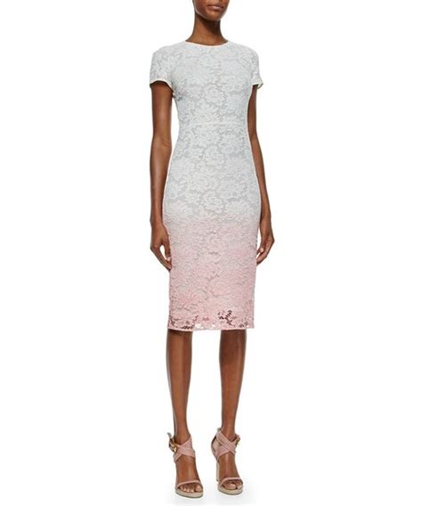 burberry degrade lace dress|Burberry Prorsum Degrade Lace Sheath Dress .